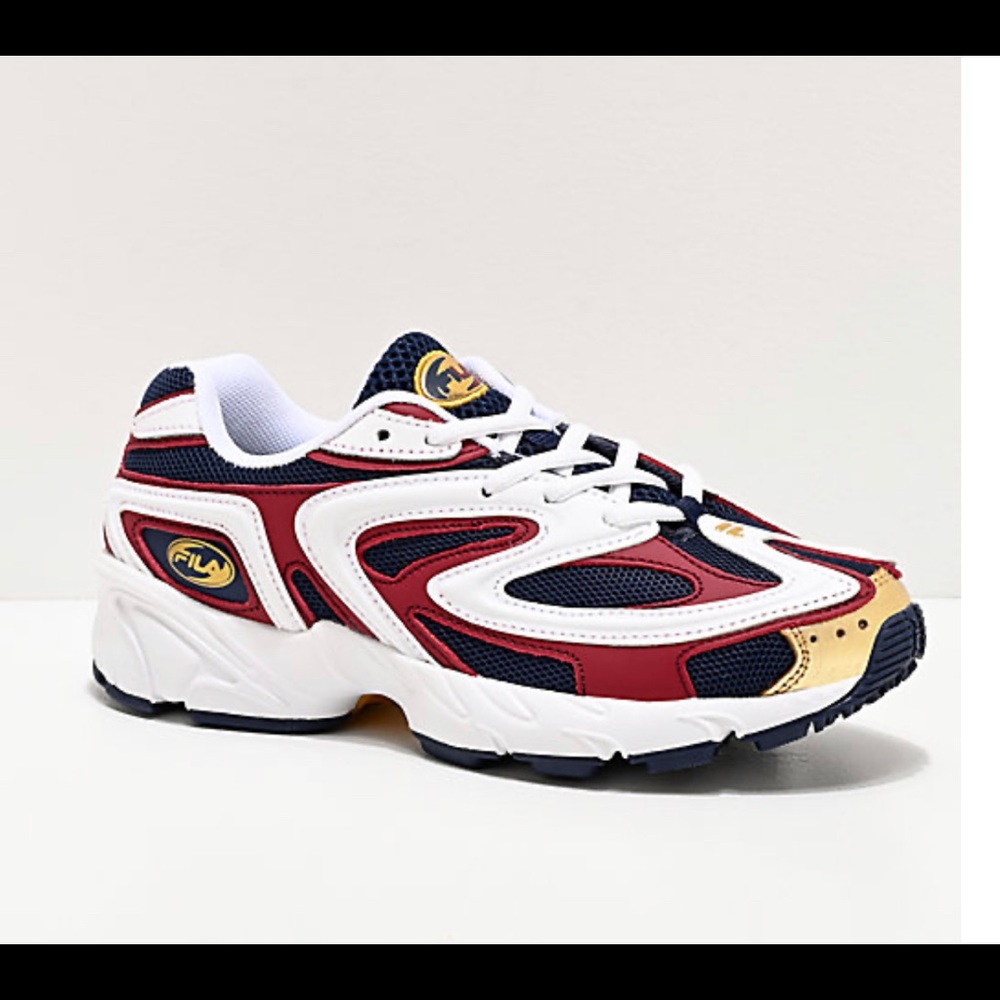FILA Creator Blue, Gold & White Shoes